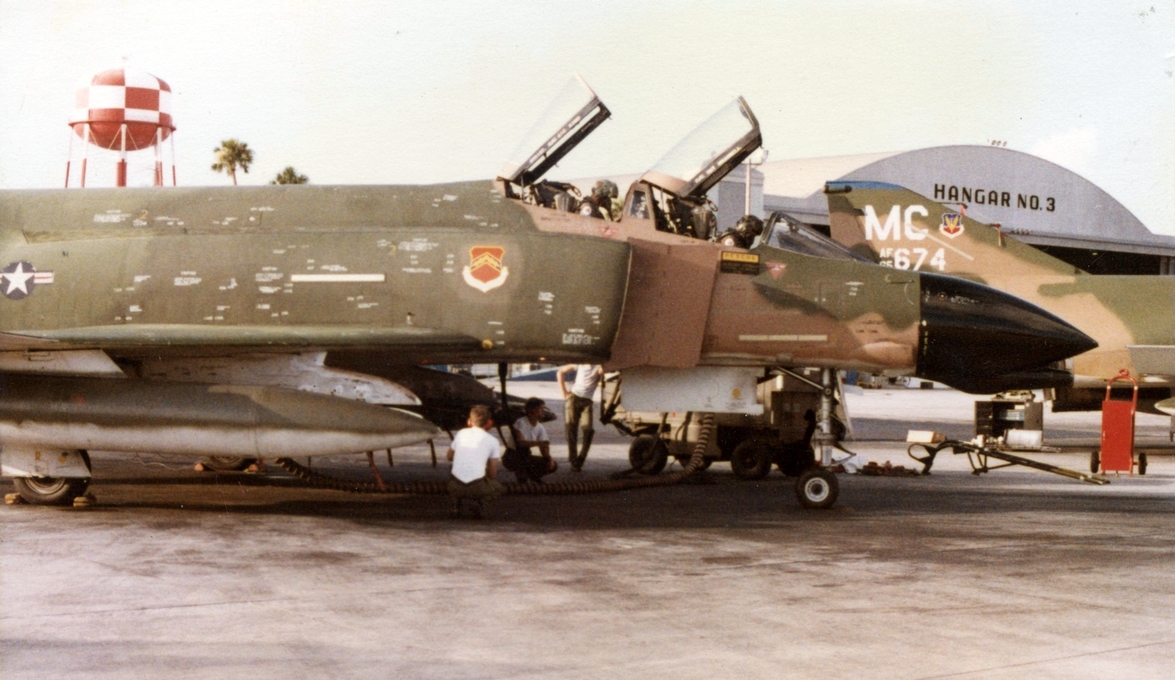 F-4D's of the 62nd Tactical Fighter Squadron, Macdill AFB 1978-80