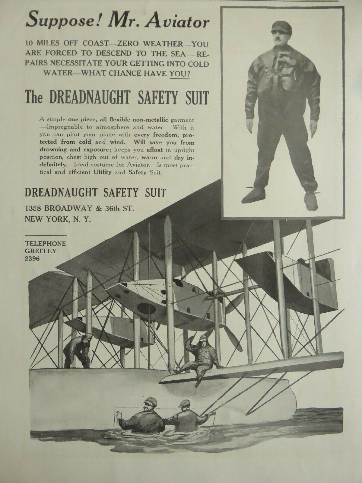 Dreadnaught Safe Suit 1919